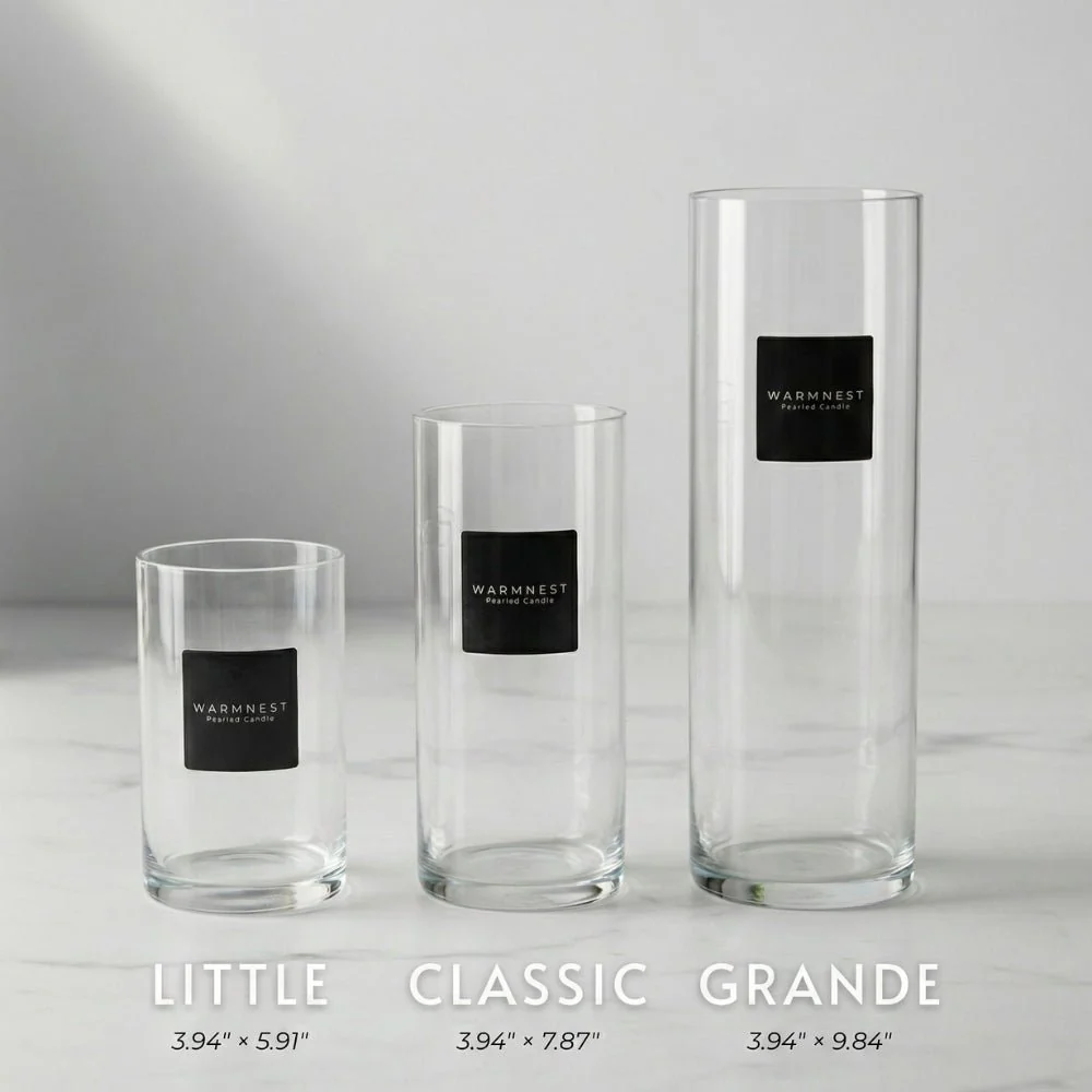 Candle Glass Cylinder - Image 4