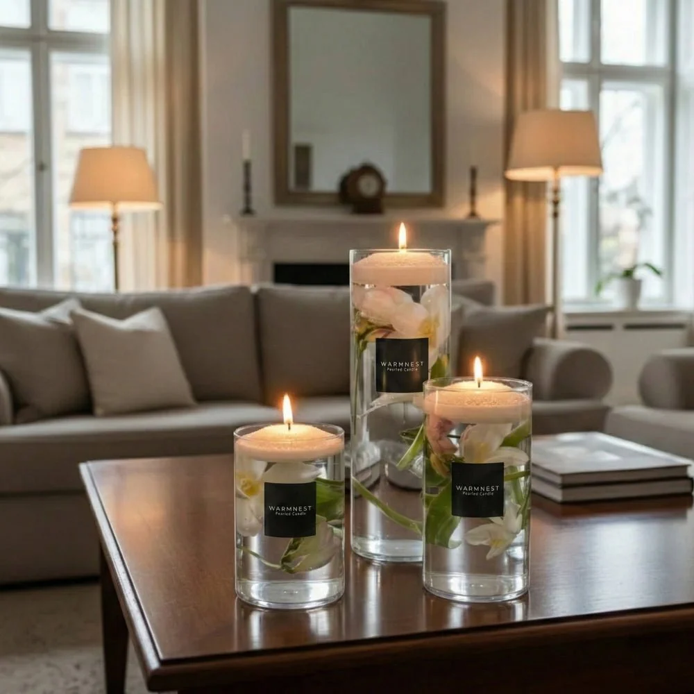 Candle Glass Cylinder - Image 7