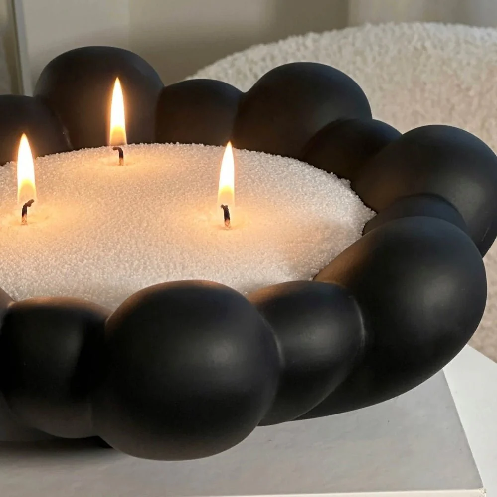 Warmnest® Lemon & Clove Pearled Candle — Natural Wasp Repellent - Image 11